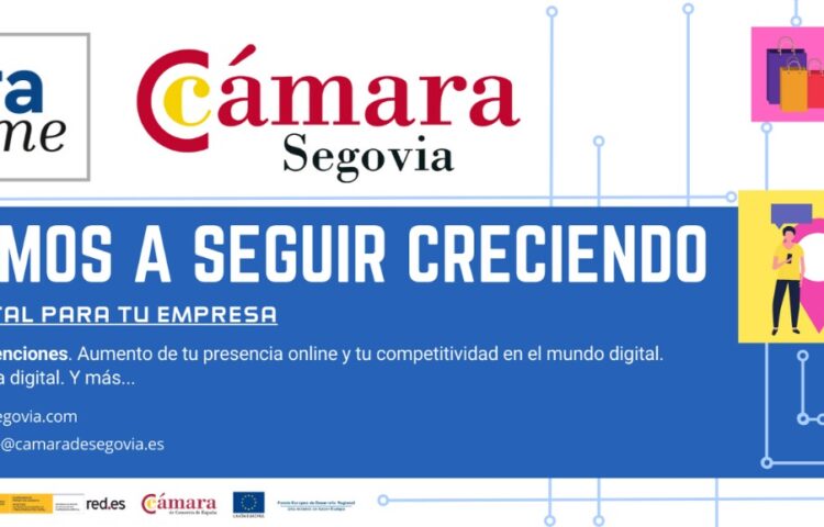 Banner de cabecera para el programa Kit Digital de la Cámara de Segovia