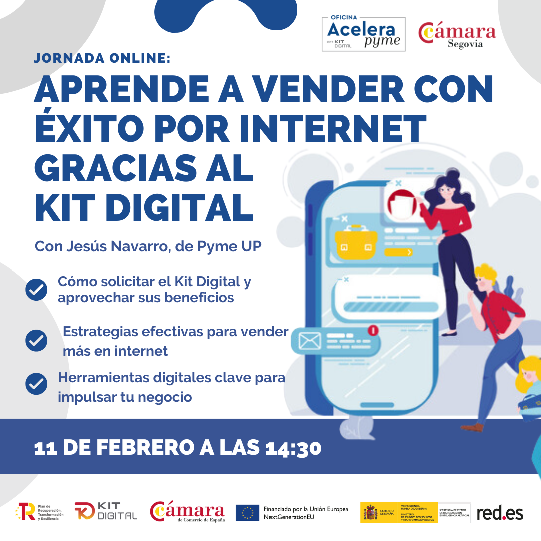 Aprende las tácticas de éxito para vender por internet con el Kit Digital