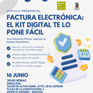 Factura electrónica, el Kit Digital te lo pone fácil - El Espinar