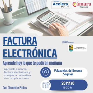 Factura electrónica - Palazuelos de Eresma