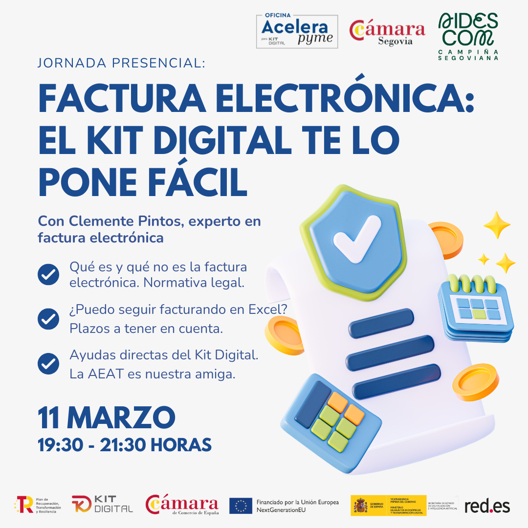 Factura electrónica, el Kit Digital te lo pone fácil