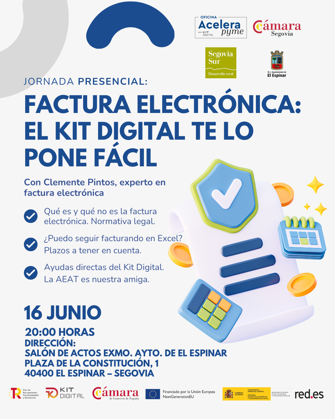 Factura electrónica, el Kit Digital te lo pone fácil - El Espinar