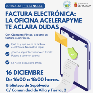 Factura electrónica, la Oficina Acelerapyme te aclara tus dudas