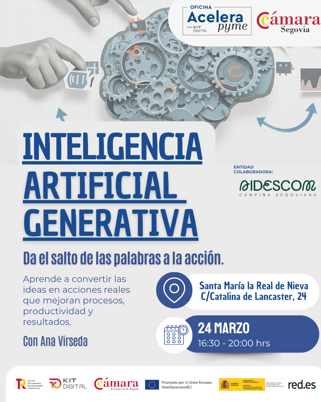 Taller IAG Santa María la Real de Nieva